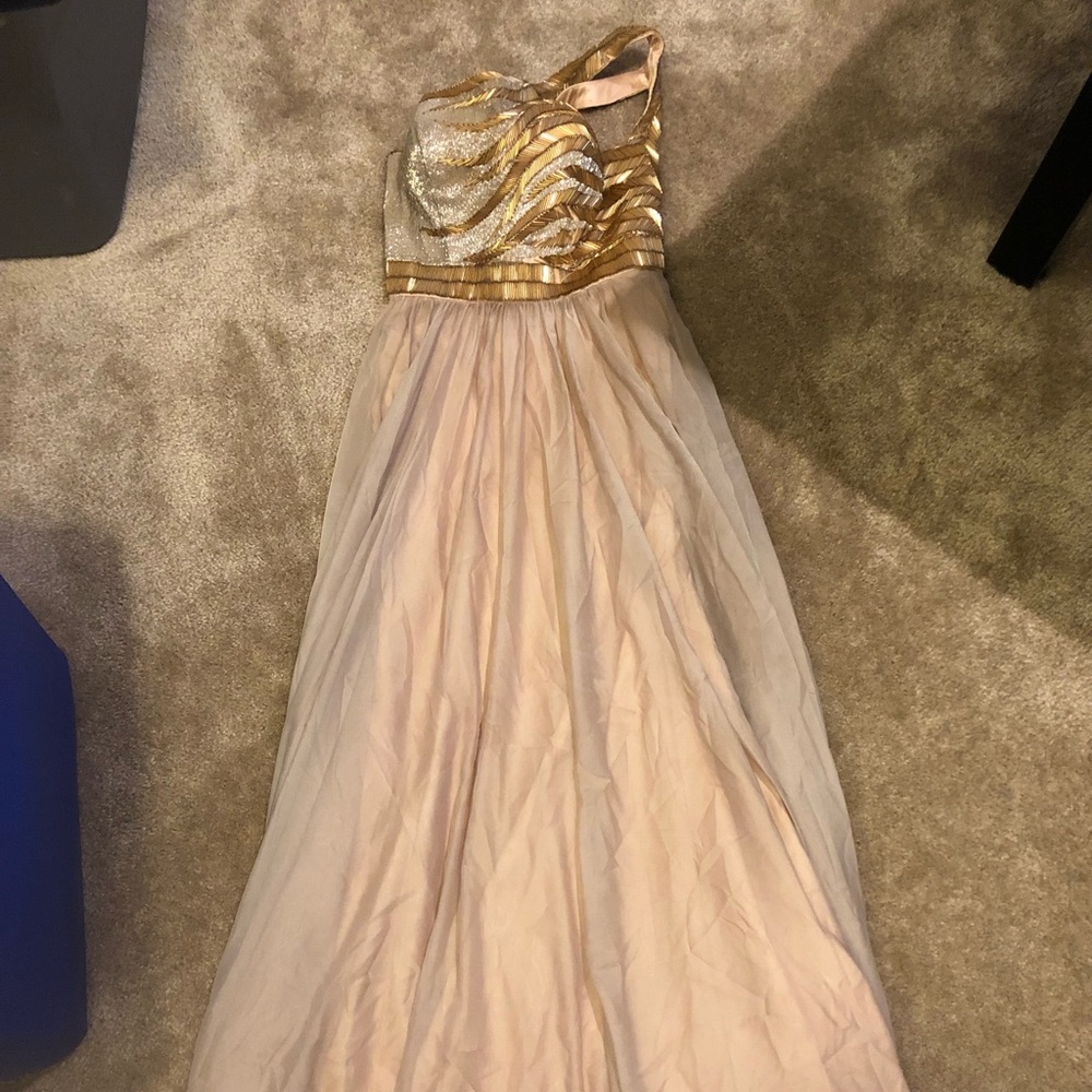 Gold gown